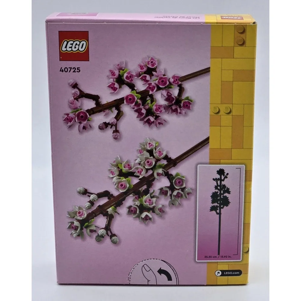 Lego 40725 Cherry Blossoms Botanical Collection Flower Building Set‎ New Sealed